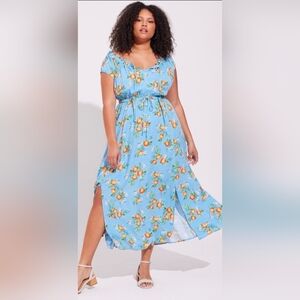 Torrid Blue Maxi Sundress